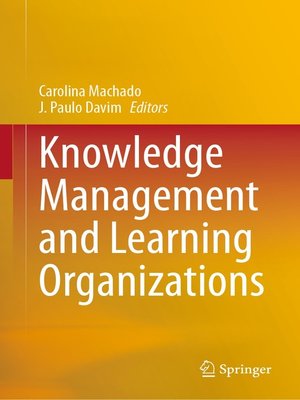 cover image of Knowledge Management and Learning Organizations